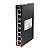 IPS-1080A, Switch przemysłowy niezarządzalny, DIN, 8x 10/100 RJ-45 PoE, obudowa slim