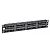 Patch panel, patchpanel, 48 porty UTP kat6, 2U, IDC 110