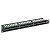 Patch panel, patchpanel, 48 porty UTP kat5e, IDC 110