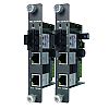RMC-121FB-MM, Media konwerter przemysłowy 2x 10/100TX (RJ-45) + 1x 100FX (MM SC) card type 