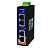 INJ-102GT, Injector przemysłowy PoE, DIN, 2x10/1000 RJ-45 PoE + 2x10/1000 RJ-45 