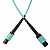 Patchcord światłowodowy MPO(F)-MPO(F) typu B, MM, 50/125, 12F, włókno OM3,  10m