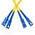 Patchcord światłowodowy SM SC/UPC-SC/UPC, 9/125, dupleks, G652D,  5m