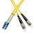 Patchcord światłowodowy LC/UPC-FC/UPC, SM, 9/125, dupleks, włókno G652D,  3 m