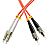Patchcord światłowodowy LC/UPC-FC/UPC, MM, 50/125, dupleks, włókno OM2,  3 m