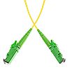 Patchcord światłowodowy E2000/APC-E2000/APC, SM, 9/125, simpleks, włókno G652D,  3m