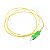 Pigtail światłowodowy SC/APC, SM, 9/125, 0,9mm, włókno G652D, 3m