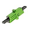 Adapter światłowodowy E2000/APC simplex, jednomodowy