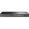 TP-Link TL-SG2218P, Switch inteligentny, 16x 10/100/1000 RJ-45, 2x SFP, PoE+, 19"