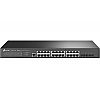 Switch zarządzalny, 24x 2,5G RJ-45, 4x slot 10G SFP+, 19" (TP-Link TL-SG3428X-M2)