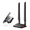 TP-Link Archer TBE550E, Trzypasmowa bezprzewodowa karta sieciowa PCI-Express BE9300, standard BE, 9300Mbps, Wi-Fi 7, Bluetooth 5.4