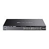 TP-Link SG6428XHP, Switch zarządzalny, 24x 10/100/1000 RJ-45, 4x slot SFP+ 10G, PoE+, 19"