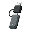 Trzypasmowa bezprzewodowa mini karta sieciowa USB BE6500, standard BE, 6500Mbps, Wi-Fi 7 (TP-Link Archer TBE400U)