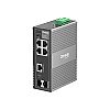 Switch zarządzalny, 4x 10/100/1000 RJ-45, 1x SFP/RJ45 Combo, 1x SFP, DIN (TP-Link IES206G)