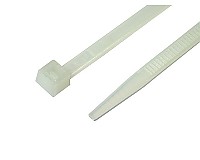 Opaski kablowe, 2,5 x 160 mm, kolor naturalny