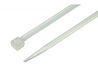 Opaski kablowe, 2,5 x 200 mm, kolor naturalny