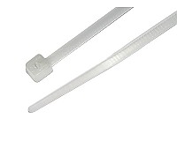 Opaski kablowe, 2,5 x 80 mm, kolor naturalny