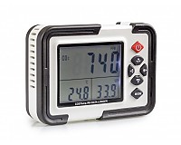 Miernik i rejestrator temperatury, wilgotności, stężenia CO2