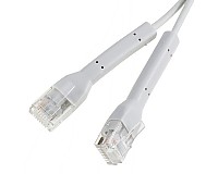 Patchcord UTP-K6a; 1,0 m; szary; LSOH/LSZH, ultra flex