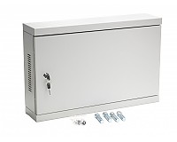 Szafa wisząca 2U 19", 350x540x120 mm (wys,szer,gł), drzwi metal