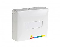 Przełącznica światłowodowa na szynę DIN, 4x SC simplex, bez adapterów