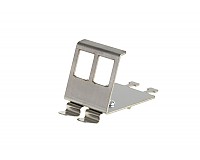 Mocowanie dla 2 gniazd keystone na szynę DIN (TS35), z uchwytem na kabel