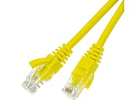 Patchcord UTP-K6; 15,0 m; żółty