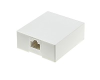 Puszka natynkowa PN1-8 ze złączem żeńskim 8p8c (standard)