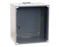 Szafa wisząca 12U 19", 580x520x400 mm (wys,szer,gł), drzwi szklane