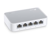 Switch niezarządzalny, 5x 10/100 RJ-45, desktop (TP-Link TL-SF1005D)