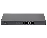 Switch niezarządzalny, 16x 10/100/1000 RJ-45, 19" (TP-Link TL-SG1016)