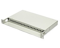 Przełącznica światłowodowa 19" 1U, 24x SC simplex, bez adapterów