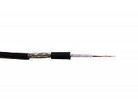 Przewód koncentryczny Wave Cables RG174, linka, czarny, 100 m