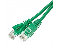Patchcord UTP-K6; 1,5 m; zielony; LSOH/LSZH