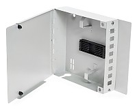 Przełącznica FTTH, naścienna, 8x SC simplex, bez adapterów