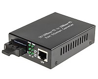 Konwerter 10/100 Mbps RJ-45/SC, SM 1310nm, 20km, LFP (Wave Optics, WO-KA-SDS-020K)