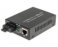 Konwerter 10/100 Mbps RJ-45/SC, SM 1550nm, 80km, LFP (Wave Optics, WO-KA-SDS-080K)