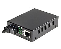 Konwerter 10/100/1000 Mbps RJ-45/SC, SM 1310nm, 10km, WDM (Wave Optics, WO-KB-SWS-010K-A)
