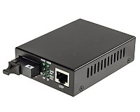 Konwerter 10/100/1000 Mbps RJ-45/SC, SM 1550nm, 20km, WDM (Wave Optics, WO-KB-SWS-020K-B)