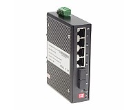 Switch niezarządzalny, 4x 10/1000 RJ-45 + 2x 1000 SFP (Wave Industrial WO-IS-2GF4GC)