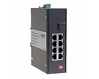 Switch niezarządzalny, 8x 100/1000 RJ-45 + 1x 1000 SFP (Wave Industrial WO-IS-M1GF8GT)