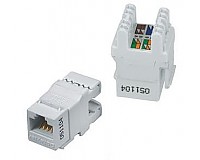 Złącze typu keystone 8p8c, nieekranowane, kat. 5e, typu Krone zaciskane z tyłu