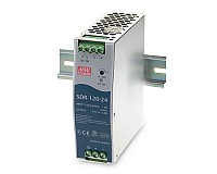 Zasilacz 120W 24VDC, DIN TS35, P.F.C. (Mean Well SDR-120-24)