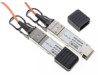 Przewód optyczny QSFP+, aktywny; 5,0m (Wave Optics, WO-QSFP-40GB-AFO-05M)