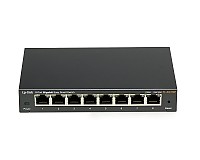 Switch inteligentny, 8x 10/100/1000 RJ-45, desktop (TP-Link TL-SG108E)
