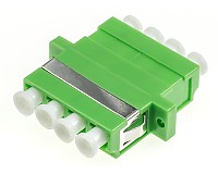 Adapter światłowodowy LC/APC quad, jednomodowy