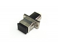 Adapter światłowodowy hybrydowy LC/UPC - SC/UPC simplex, wielomodowy