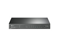 Switch inteligentny, 8x 10/100/1000 RJ-45, PoE+, desktop (TP-Link TL-SG2008P)