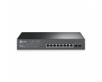 Switch inteligentny, 8x 10/100/1000 RJ-45, 2x SFP, PoE+ (TP-Link TL-SG2210MP)
