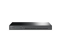 Switch zarządzalny, 16x slot 10G SFP+, zasilanie redundantne, 19" (TP-Link TL-SX3016F)
